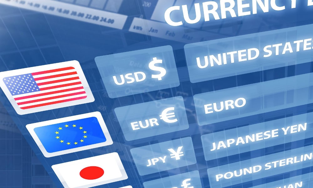 currency exchange board